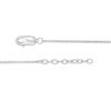 Thumbnail Image 3 of Diamond Accent Flip Flop Charm Anklet in Sterling Silver - 10"