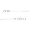 Thumbnail Image 3 of Black Diamond Accent Circle Station Anklet in Sterling Silver - 10"