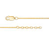 Thumbnail Image 2 of Diamond Accent Bumblebee Anklet in Sterling Silver with 14K Gold Plate - 10"