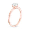Thumbnail Image 2 of 0.37 CT. Diamond Solitaire Engagement Ring in 14K Rose Gold (I/I2)