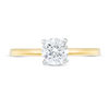Thumbnail Image 4 of 0.58 CT. Diamond Solitaire Engagement Ring in 14K Gold (I/I2)