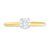 Thumbnail Image 3 of 0.37 CT. Diamond Solitaire Engagement Ring in 14K Gold (I/I2)