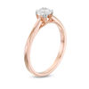 Thumbnail Image 2 of 0.37 CT. Diamond Solitaire Engagement Ring in 14K Rose Gold (I/I2)