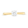 Thumbnail Image 3 of 0.37 CT. Diamond Solitaire Engagement Ring in 14K Gold (I/I2)