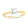 0.58 CT. Diamond Solitaire Engagement Ring in 14K Gold (I/I2)
