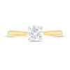 Thumbnail Image 3 of 0.58 CT. Diamond Solitaire Engagement Ring in 14K Gold (I/I2)