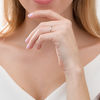 Thumbnail Image 2 of 0.37 CT. Diamond Solitaire Engagement Ring in 14K White Gold (I/I2)