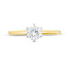 Thumbnail Image 4 of 0.58 CT. Diamond Solitaire Engagement Ring in 14K Gold (I/I2)