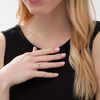 Thumbnail Image 1 of 0.085 CT. T.W. Diamond Art Deco Ring in 10K Rose Gold
