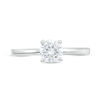 Thumbnail Image 3 of 0.80 CT. Diamond Solitaire Engagement Ring in 14K White Gold (I/I2)