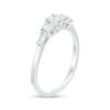 Thumbnail Image 2 of 0.29 CT. T.W. Diamond Three Stone Engagement Ring in 10K White Gold