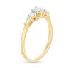 Thumbnail Image 2 of 0.29 CT. T.W. Diamond Three Stone Engagement Ring in 10K Gold