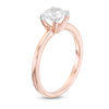 Thumbnail Image 2 of 0.80 CT. Diamond Solitaire Engagement Ring in 14K Rose Gold (I/I2)