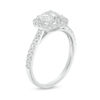 Thumbnail Image 2 of 1.45 CT. T.W. Diamond Cushion Frame Engagement Ring in 14K White Gold