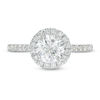 Thumbnail Image 4 of 1.45 CT. T.W. Diamond Frame Engagement Ring in 14K White Gold