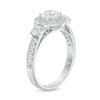 Thumbnail Image 2 of 1.23 CT. T.W. Diamond Frame Engagement Ring in 14K White Gold