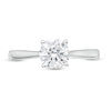 Thumbnail Image 3 of 0.80 CT. Diamond Solitaire Engagement Ring in 14K White Gold (I/I2)