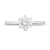 Thumbnail Image 4 of 0.80 CT. Diamond Solitaire Engagement Ring in 14K White Gold (I/I2)