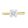 Thumbnail Image 4 of 0.80 CT. Diamond Solitaire Engagement Ring in 14K Gold (I/I2)
