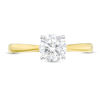 Thumbnail Image 3 of 0.80 CT. Diamond Solitaire Engagement Ring in 14K Gold (I/I2)