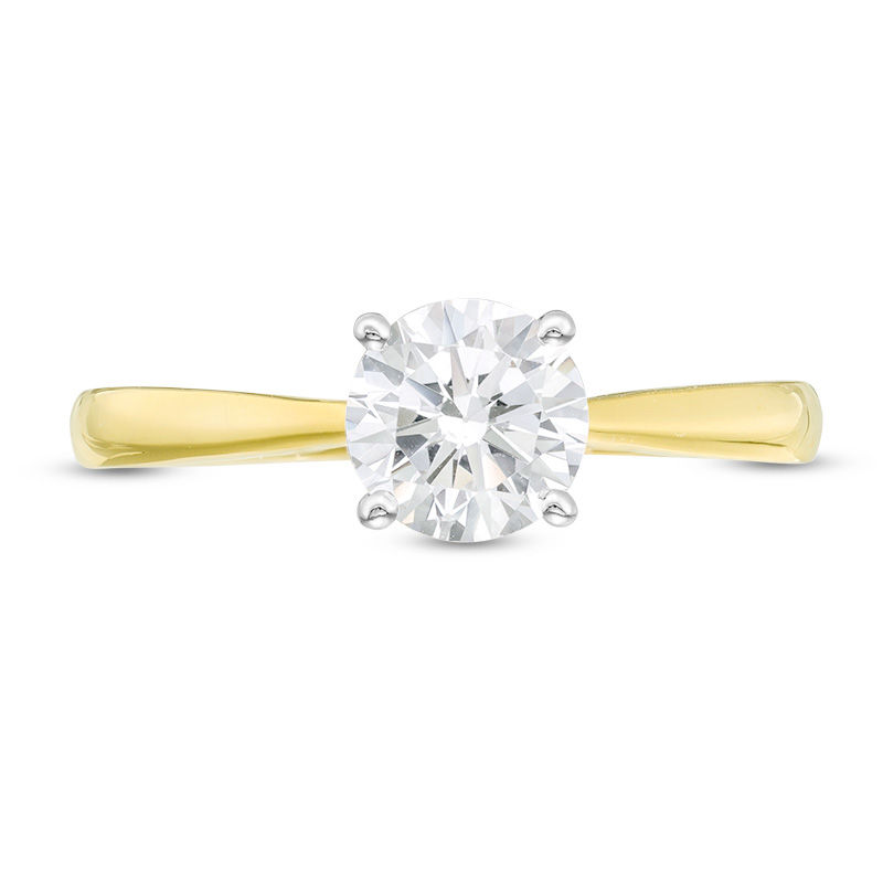 0.80 CT. Diamond Solitaire Engagement Ring in 14K Gold (I/I2)