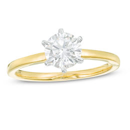 0.80 CT. Diamond Solitaire Engagement Ring in 14K Gold (I/I2)