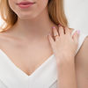 Thumbnail Image 2 of 0.80 CT. Diamond Solitaire Engagement Ring in 14K Rose Gold (I/I2)