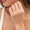 Thumbnail Image 2 of 0.58 CT. Diamond Solitaire Engagement Ring in 14K Rose Gold (I/I2)