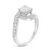 Thumbnail Image 2 of 1.45 CT. T.W. Diamond Bypass Engagement Ring in 14K White Gold