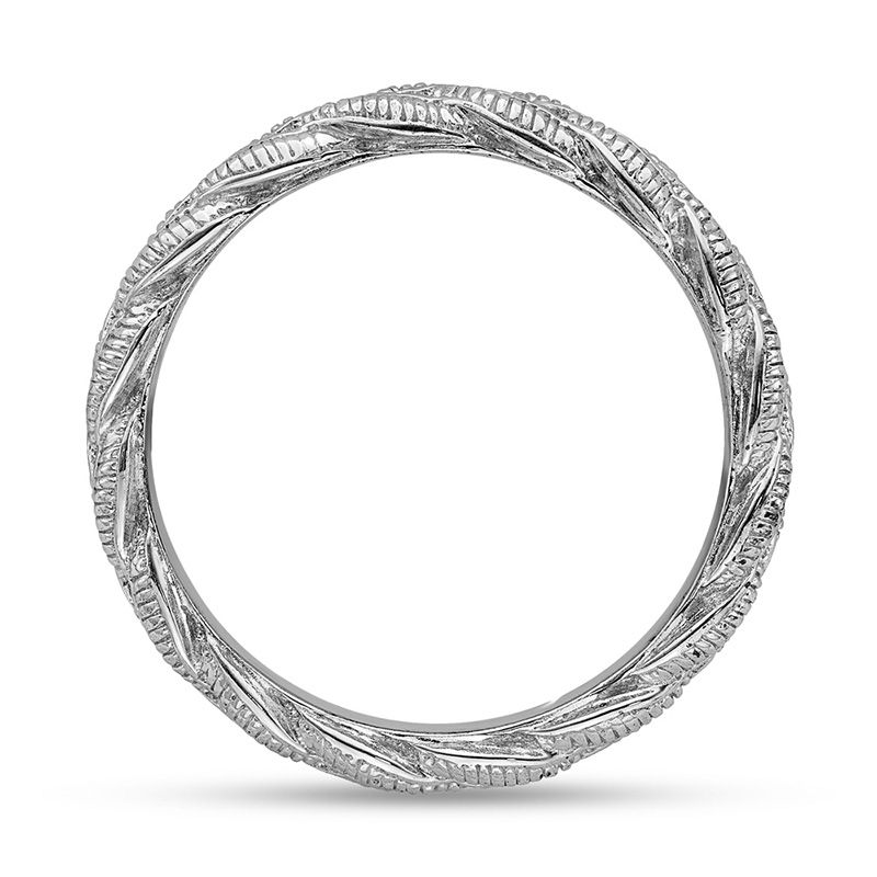 Main Image 2 of Stackable Expressions™ Beaded Braided Ring in Sterling Silver