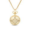 Thumbnail Image 0 of Ladies' James Michael Gold-Tone Pocket Watch Pendant with White Dial (Model: WPA181008C)