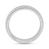 Thumbnail Image 2 of Stackable Expressions™ 4.5mm Tire Tread Band in Sterling Silver