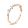 Thumbnail Image 3 of 0.23 CT. T.W. Diamond Scatter Anniversary Band in 10K Rose Gold