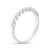 Thumbnail Image 3 of 0.37 CT. T.W. Diamond Nine Stone Anniversary Band in 10K White Gold