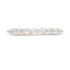Thumbnail Image 3 of 0.37 CT. T.W. Diamond Nine Stone Anniversary Band in 10K Rose Gold