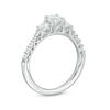 Thumbnail Image 2 of 1.75 CT. T.W. Certified Canadian Diamond Three Stone Engagement Ring in 14K White Gold (I/I1)