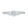 Thumbnail Image 3 of 1.75 CT. T.W. Certified Canadian Diamond Three Stone Engagement Ring in 14K White Gold (I/I1)