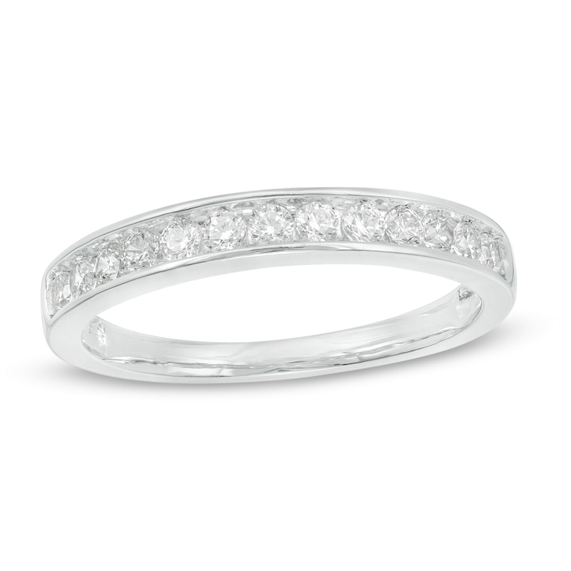 0.37 CT. T.W. Diamond Anniversary Band in 10K White Gold