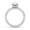 Thumbnail Image 2 of Stackable Expressions™ 5.0mm White Agate Ring in Sterling Silver