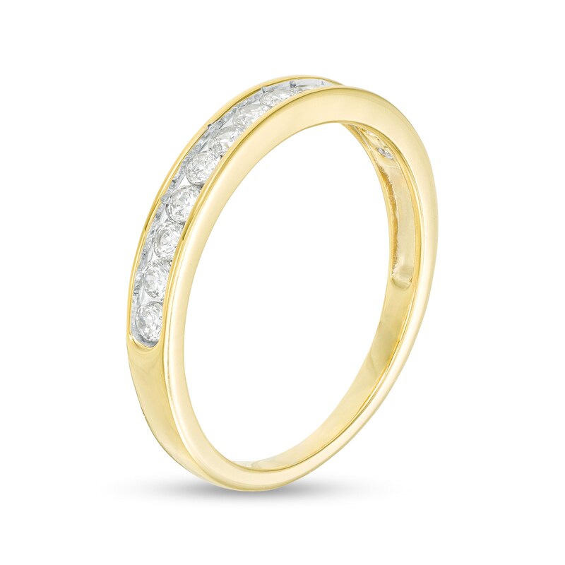 Main Image 3 of 0.37 CT. T.W. Diamond Anniversary Band in 10K Gold