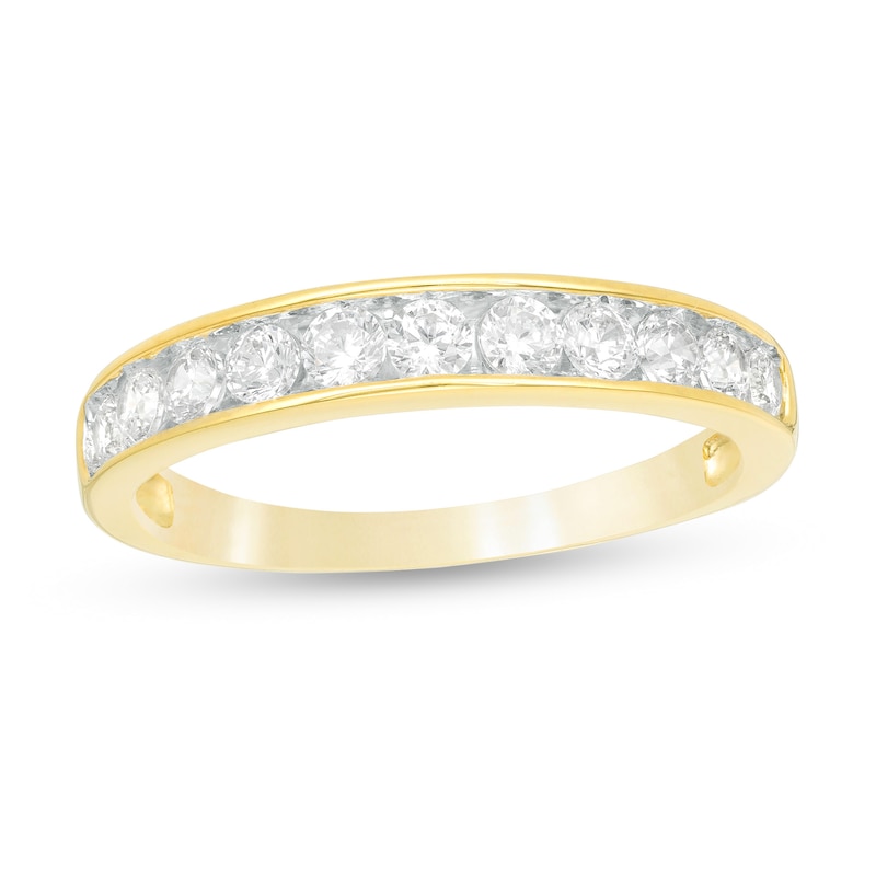Main Image 1 of 0.58 CT. T.W. Diamond Anniversary Band in 10K Gold