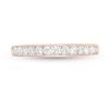 Thumbnail Image 3 of 0.37 CT. T.W. Diamond Anniversary Band in 10K Rose Gold