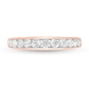 Thumbnail Image 3 of 0.58 CT. T.W. Diamond Anniversary Band in 10K Rose Gold