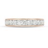 Thumbnail Image 4 of 0.85 CT. T.W. Diamond Anniversary Band in 10K Rose Gold