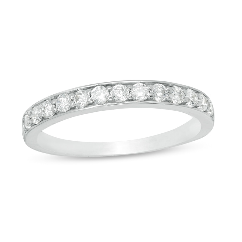 0.37 CT. T.W. Diamond Anniversary Band in 10K White Gold