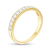 Thumbnail Image 2 of 0.37 CT. T.W. Diamond Anniversary Band in 10K Gold