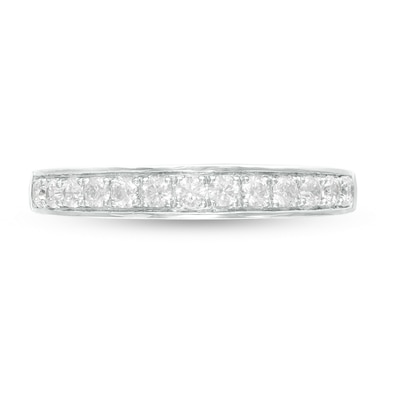 0.37 CT. T.W. Diamond Anniversary Band in 10K White Gold