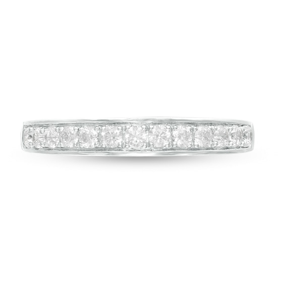0.37 CT. T.W. Diamond Anniversary Band in 10K White Gold