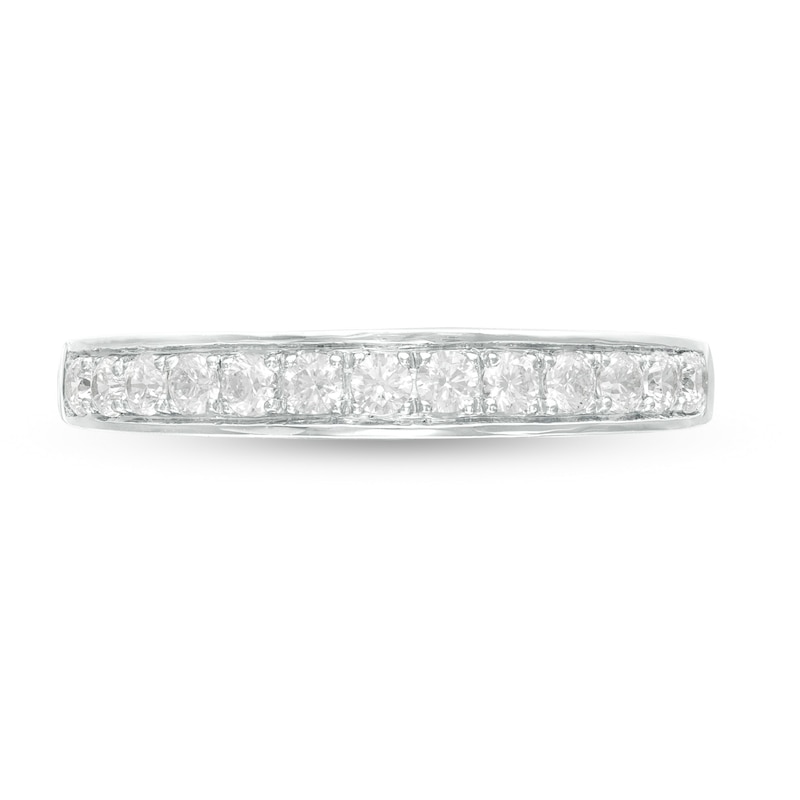 0.37 CT. T.W. Diamond Anniversary Band in 10K White Gold