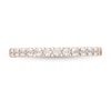 Thumbnail Image 3 of 0.37 CT. T.W. Diamond Anniversary Band in 10K Rose Gold